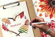 Watercolor Collection Fall Forest, an Illustration by AnnieDove (Thumbnail 8 of 8)