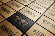 Modern Kraft Paper Business Card, a Business Card Template by Marvel (Thumbnail 2 of 5)