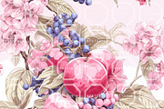 CHINOISERIE FRUITS Seamless Patterns, a Texture Illustration by RefinedFantasyStudio (Thumbnail 9 of 9)