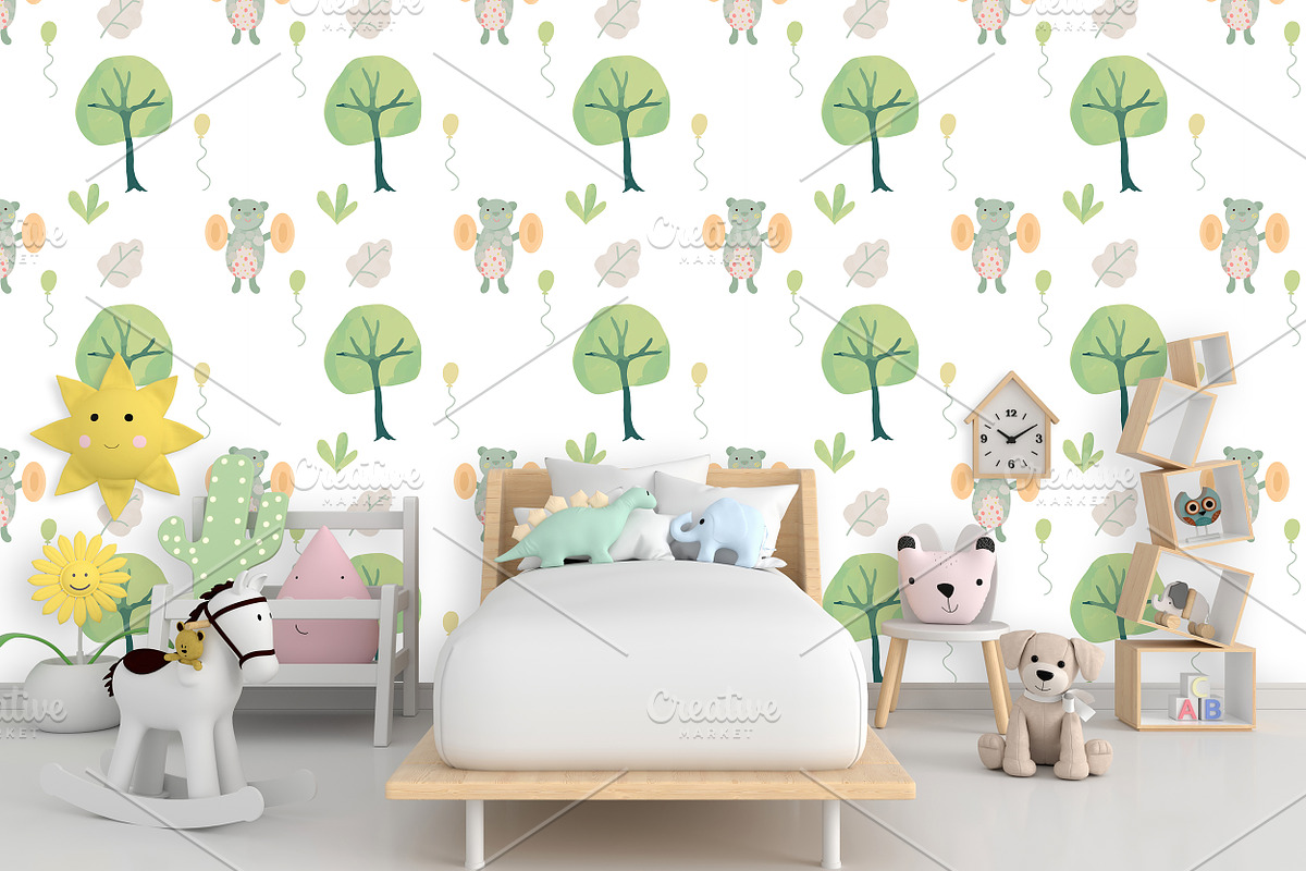 Musical animals, a Pattern Graphic by Lineli (Photo 7 of 8)