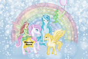 Watercolor Unicorn, an Illustration by Whimseez (Thumbnail 3 of 4)