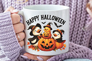 Happy Halloween Boo Spooky Goose PNG, an Illustration by CraftArtStudio (Thumbnail 2 of 4)