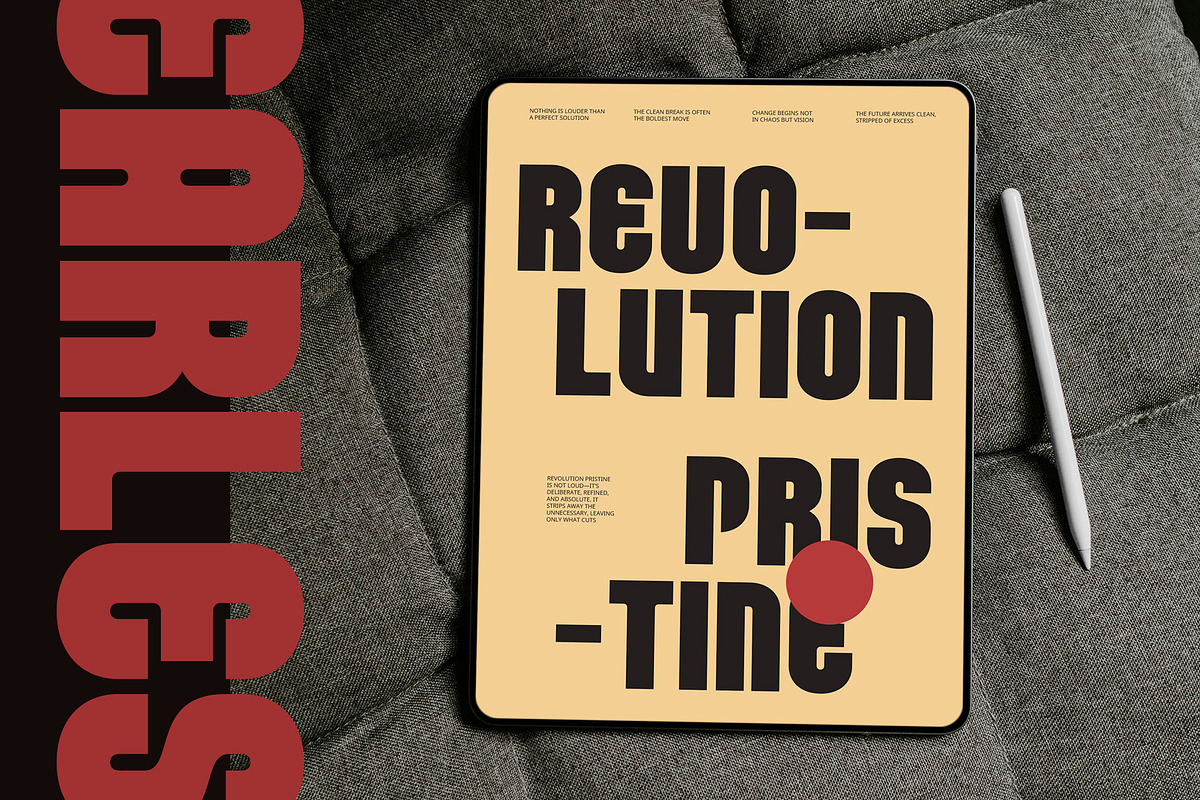 CS Dayne – Bold Font, a Sans Serif Font by Craft Supply Co. (Photo 7 of 8)