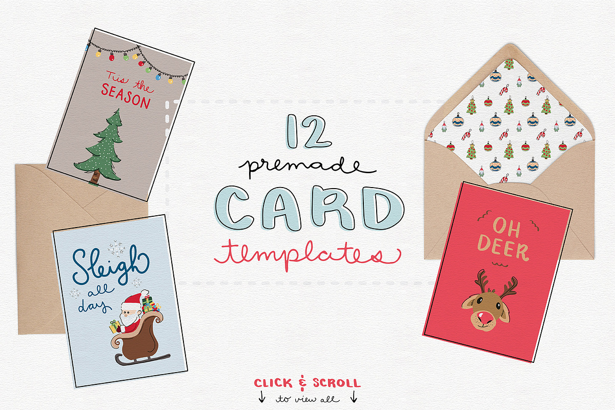 Winter Holiday Christmas Graphics, an Illustration by ILLONA GRAPHICS (Photo 4 of 6)