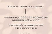 ZEPHYR Sans Serif Font, a Sans Serif Font by Fancy Malone (Thumbnail 9 of 13)