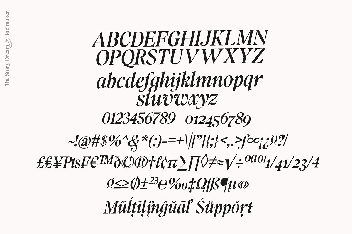 The Story Dream, a Serif Font by joelmaker (Photo 18 of 18)