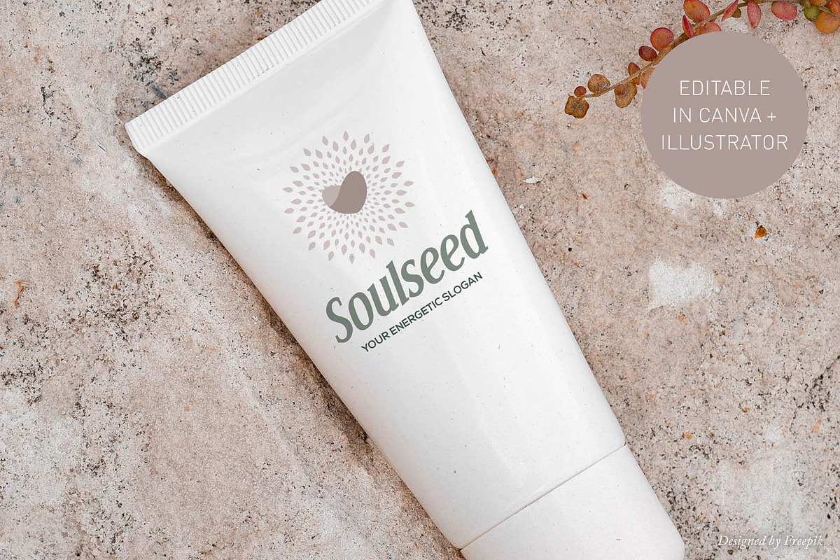 Soulful Brand Mark | Canva & AI, a Branding & Logo Template by Elibee (Photo 4 of 6)