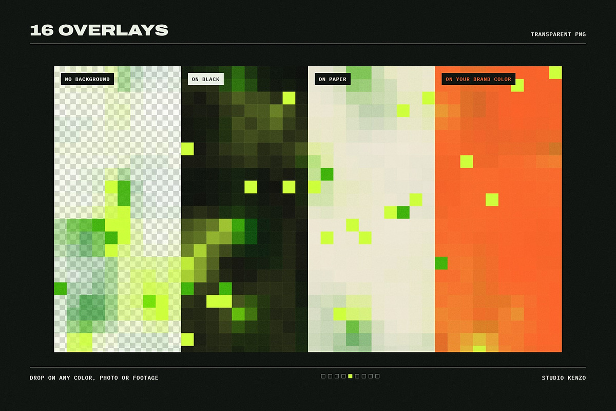 Pixel Grain: 148 Backgrounds & Loops, a Background Graphic by Studio Kenzo (Photo 5 of 10)