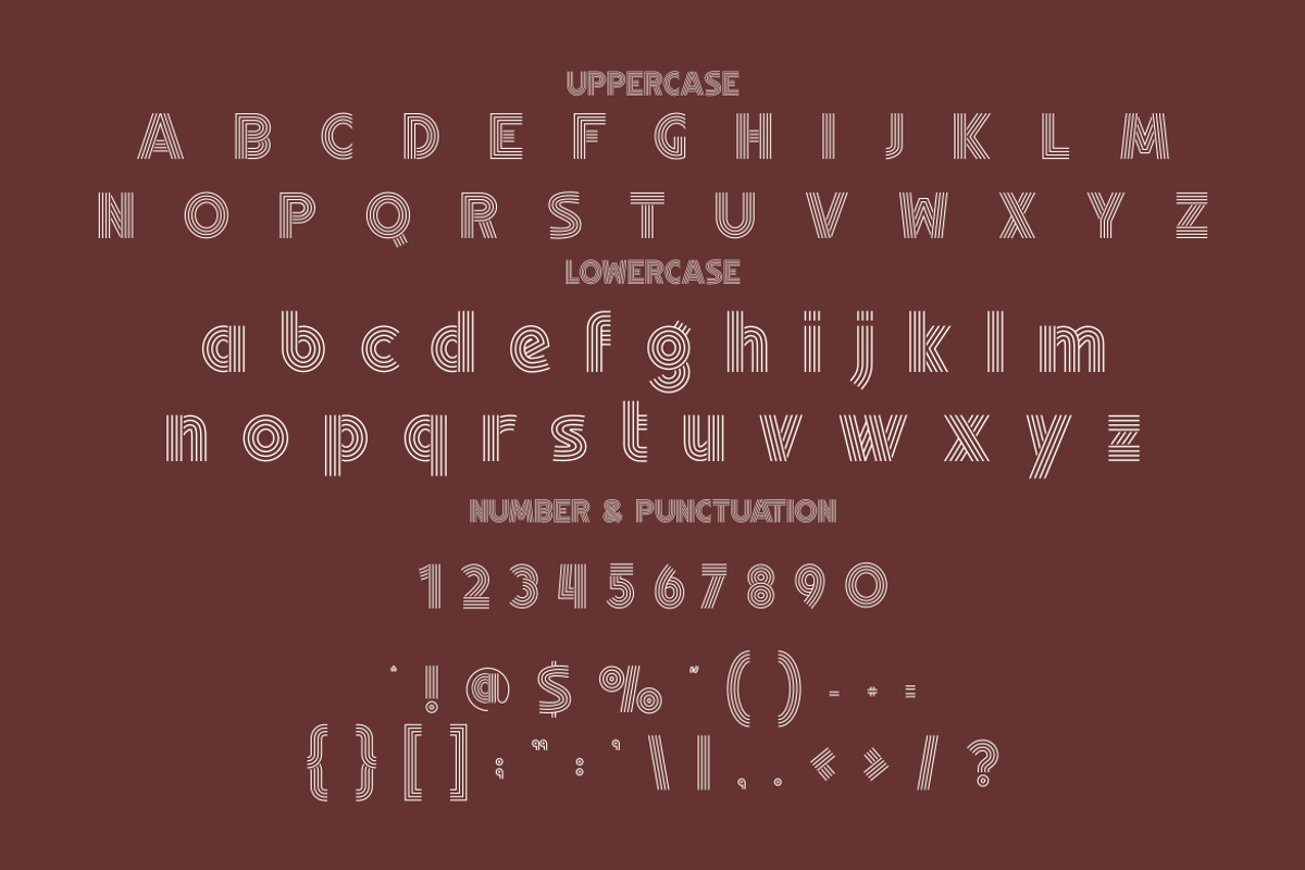 Retro Rush - Retro Font, a Font by PutraCetol Studio (Photo 3 of 5)