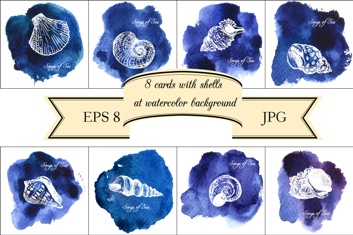 Seashells set preview 5