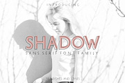 SHADOW Sans Serif Font Family, a Sans Serif Font by Anna Zakharchenko (Thumbnail 2 of 19)