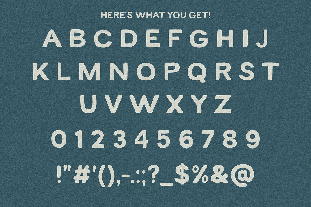 Coast - A Coastal, Hand-drawn Font, a Sans Serif Font by Eric Pond Designs (Photo 2 of 5)