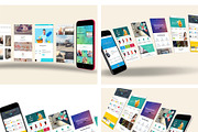ALL 3D iPHONE MOCK-UP BUNDLE VOL-6, an iPhone Mockup by Graphicsworld125 (Thumbnail 6 of 21)