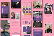 Hair Salon Story Canva Templates, a Templates & Theme by BoontenStudio (Thumbnail 2 of 8)