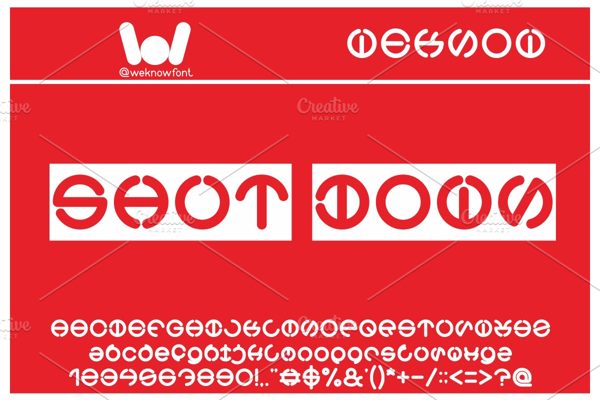 the world, a Font by weknow (Photo 3 of 5)