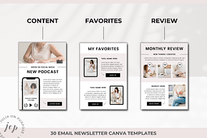 Email Marketing Canva Templates