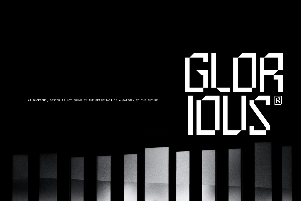 Sarstech | Futuristic Geometric, a Sans Serif Font by gracetype_studio (Photo 2 of 12)