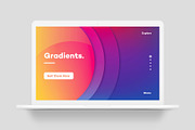 Landing Page Gradients, a Texture Graphic by Polar Vectors (Thumbnail 9 of 12)