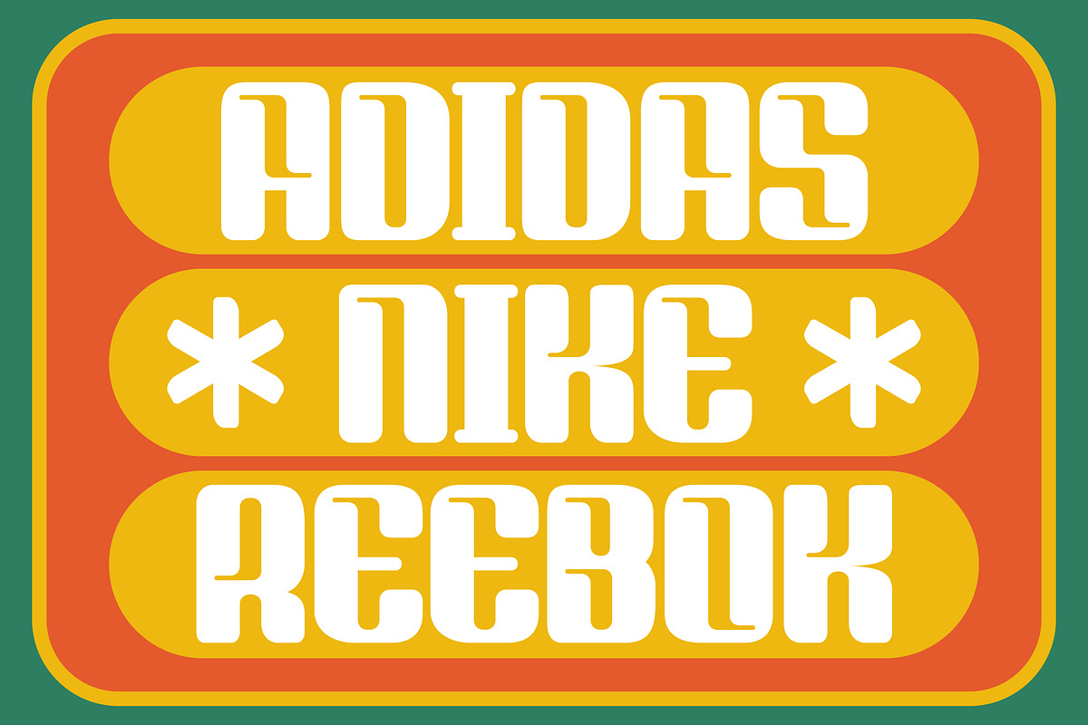 Sporty Vista Retro Font, a Sans Serif Font by Storytype Studio (Photo 6 of 15)