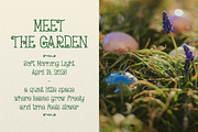 Curlicue Garden Whimsical Hand Drawn, a Handwritten Font by Denustudios (Thumbnail 3 of 12)