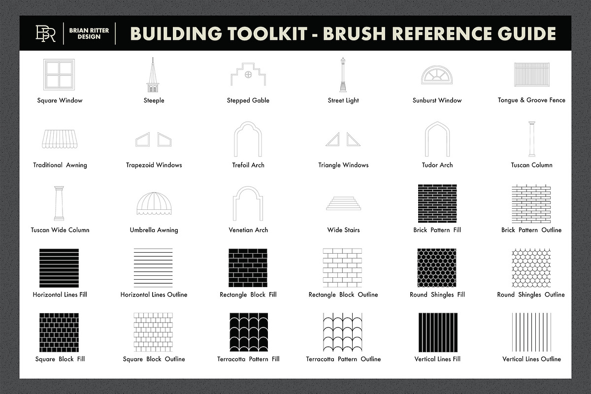 Building Toolkit, a Brush Add-On by Brian Ritter Design (Photo 10 of 10)