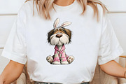 Whimsical Easter Dogs clipart, an Illustration by Designworld (Thumbnail 7 of 10)