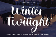 Winter Twilight, a Handwritten Font by FreshTypeINK (Thumbnail 1 of 8)