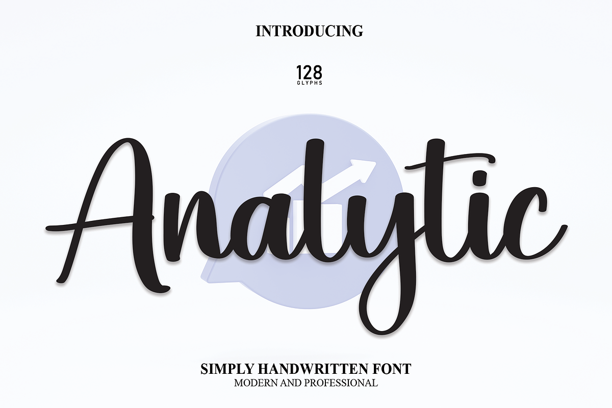 Analytic | Script Font, a Script Font by Scratchones (Photo 1 of 8)