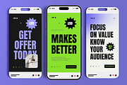 Social Media Story Template Pack, a Social Media Template by MightyDesign (Thumbnail 3 of 6)
