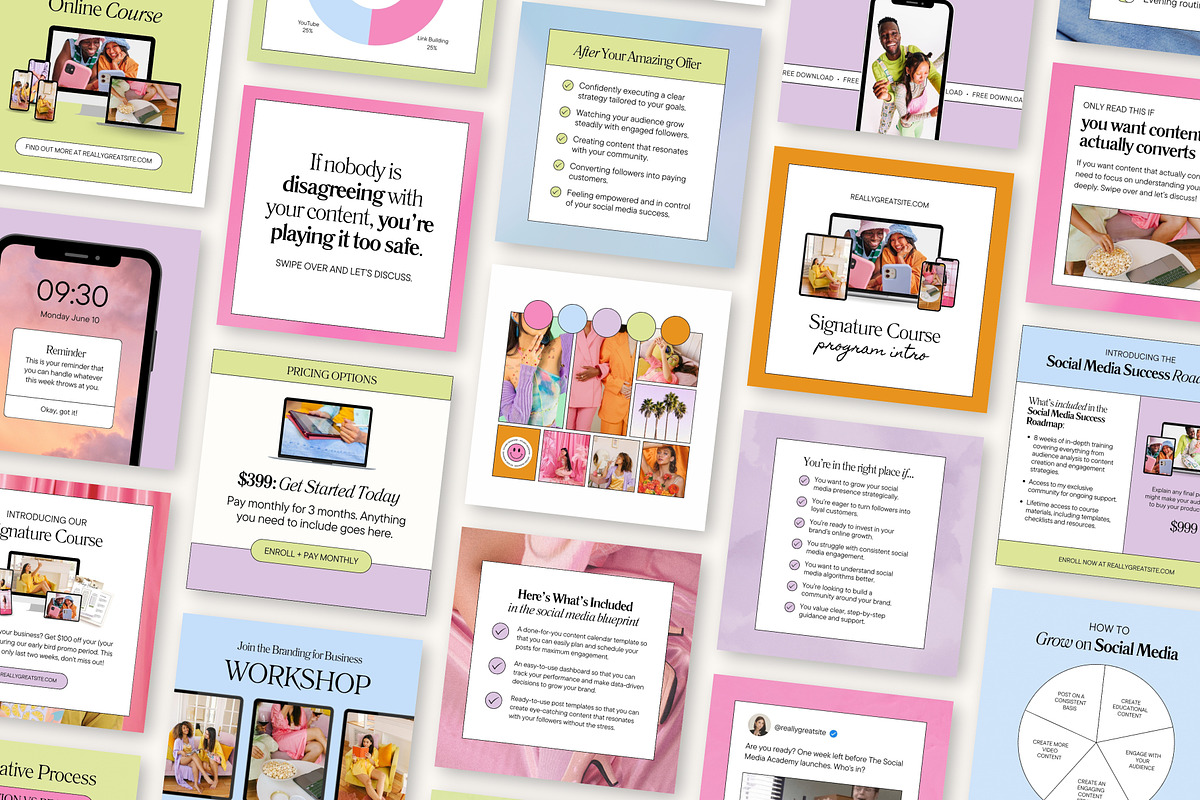 Instagram Creator for Coaches Canva, a Social Media Template by Fallon Gerst (Photo 39 of 47)
