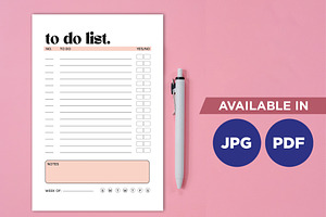 To Do List Planner