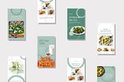 Food & Restaurant Instagram Bundle, a Social Media Template by TheBrightGrap (Thumbnail 5 of 23)