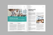 Minimal Employee Handbook Template, a Brochure Template by afsar.hossain (Thumbnail 7 of 7)