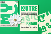 Myrahe - Bold Condensed Font, a Sans Serif Font by RagamKata (Thumbnail 7 of 10)