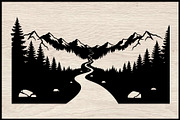 Endless Wilderness PuzzleClipart Set, an Object Illustration by Designer_Momina (Thumbnail 2 of 13)