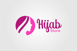 Muslimah Female In Hijab