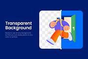 100 Back to School Flat Stickers, an Education Illustration by Brickclay (Thumbnail 7 of 13)