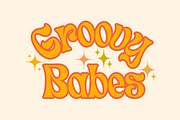 Retro Logo & Branding Canva Template, a Branding & Logo Template by Dear Darling Design (Thumbnail 4 of 6)