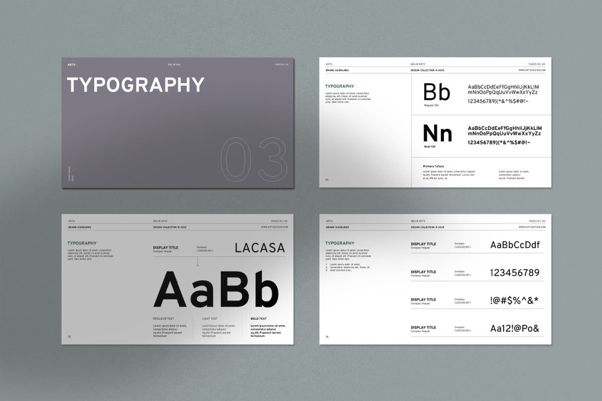 Brand Guidelines Presentation, a Presentation Template by Dream-Lab (Photo 6 of 11)