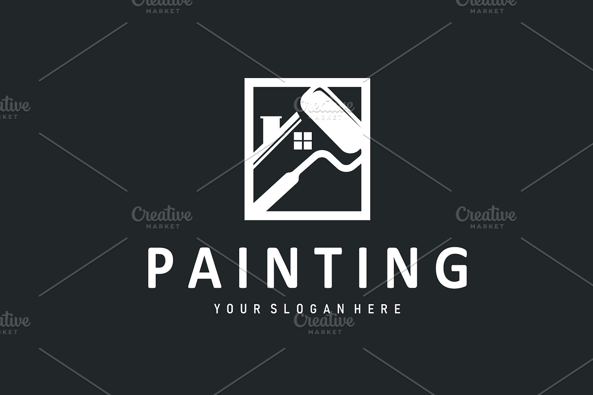illustration design logo paint brush, a Branding & Logo Template by Maylianaw28