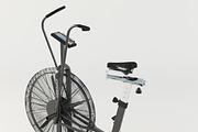 Air bike trainer, an Object 3D Model by 3Dpapa (Thumbnail 2 of 2)