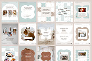 Instagram Template Canva Pack Mint, a Social Media Template by Keikoya (Thumbnail 6 of 21)