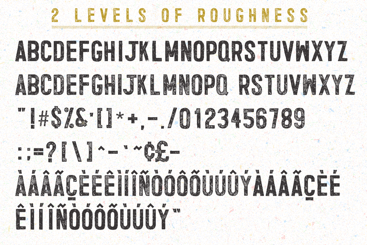 Prensa Typeface preview 3