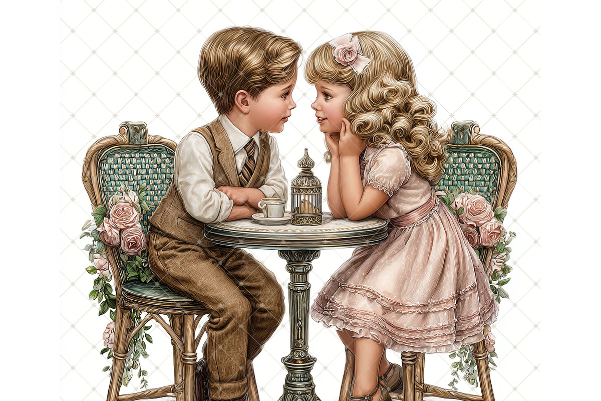 Romance Time Clipart JPG, a Person Illustration by Memories By Lea (Photo 4 of 20)