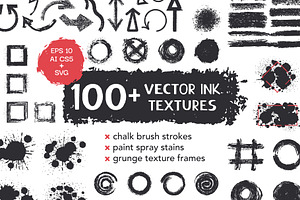 Grunge texture chalk elements, a Texture Graphic by GreenSky