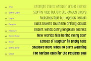 Samthon, a Font by din-studio.com (Thumbnail 15 of 16)