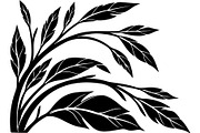 Elegant Botanical Corner, an Object Graphic by Designer_Momina (Thumbnail 7 of 11)