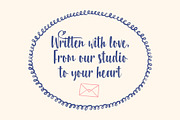 Whimsical Holiday; Romantic Script, a Script Font by Tyasify (Thumbnail 2 of 10)