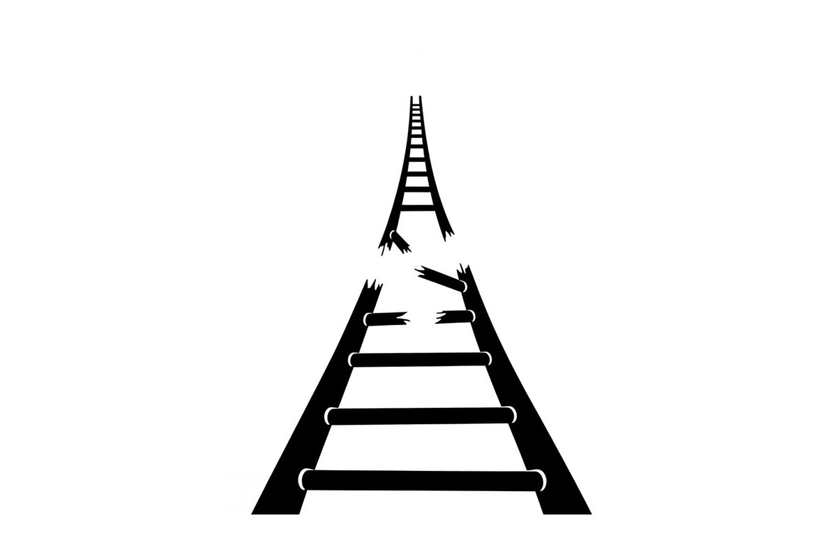 50 Broken Ladder Silhouette Bundle, an Illustration by Designs_River (Photo 3 of 51)