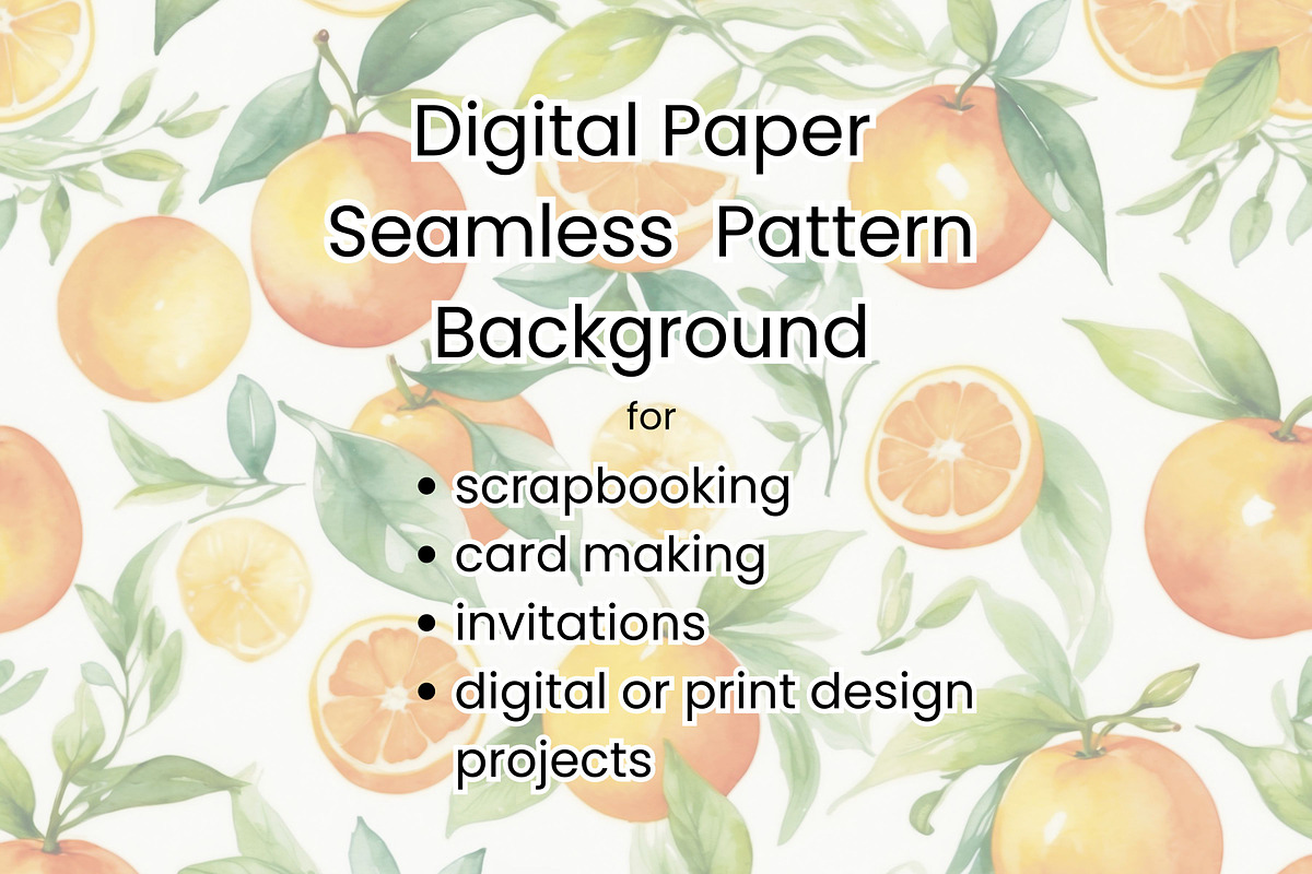 32JPG WATERCOLOR FRUIT PATTERNS, a Pattern Graphic by Vachira Digital Studio (Photo 6 of 6)